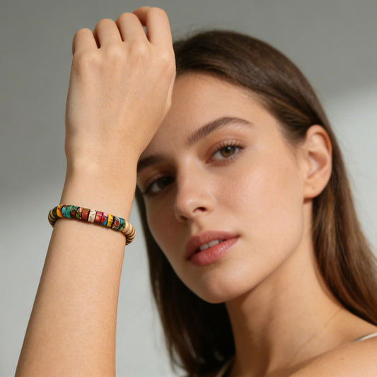 turquoise bracelet women,
trendy women's bracelets,
stretch bracelets for women,
shop bracelets for women,
designer bracelet women